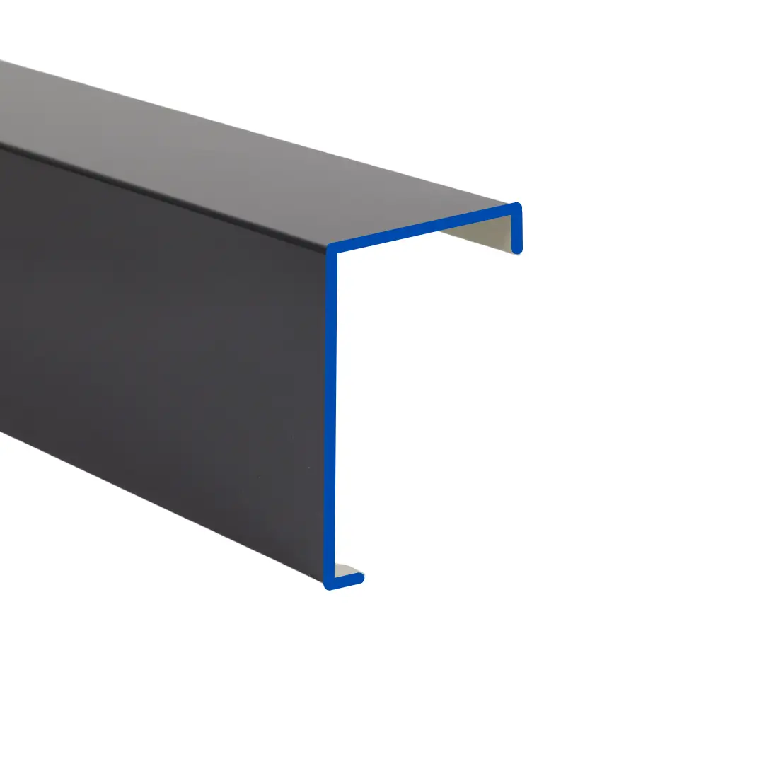 Maskownica narożna, zewnętrzna, na wymiar z blachy powlekanej 0,5mm - zdjęcie poglądowe 1 Maskownica narożna, zewnętrzna, na wymiar z blachy powlekanej 0,5mm - zdjęcie poglądowe 1